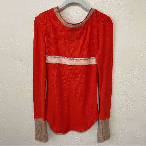 free people Nordic Nuzzle Lambswool Trim Thermal - M - Picture 4 of 13